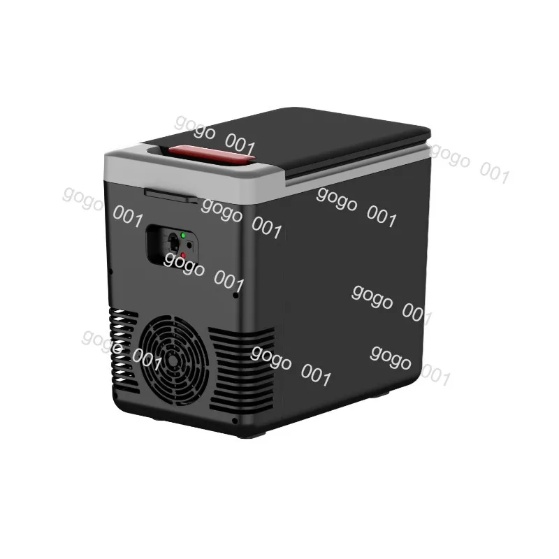 Tragbarer Auto-Kühlschrank 12V DC, Mini-Kühl- und Wärmebox für Mittelkonsole & Outdoor, Dual-Zone Kühl- und Heizfunktion für Zuhause und Reisen Image
