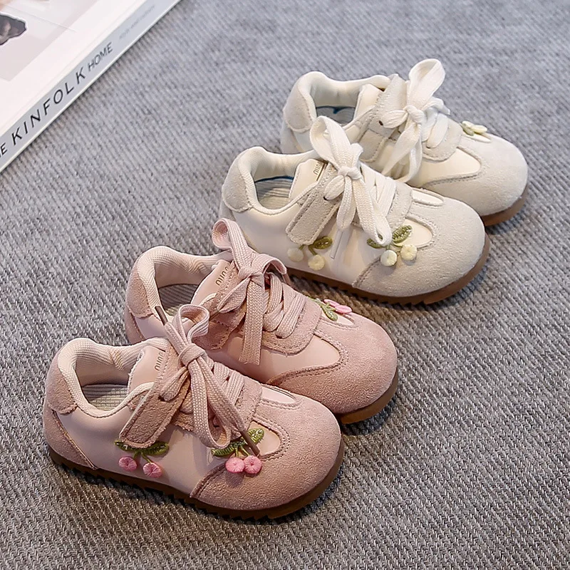 Süße Mädchen-Freizeitschuhe, 2026 Herbst/Winter, neue modische Sportschuhe für Jungen, leichte und multifunktionale lässige Prinzessinnenschuhe Image