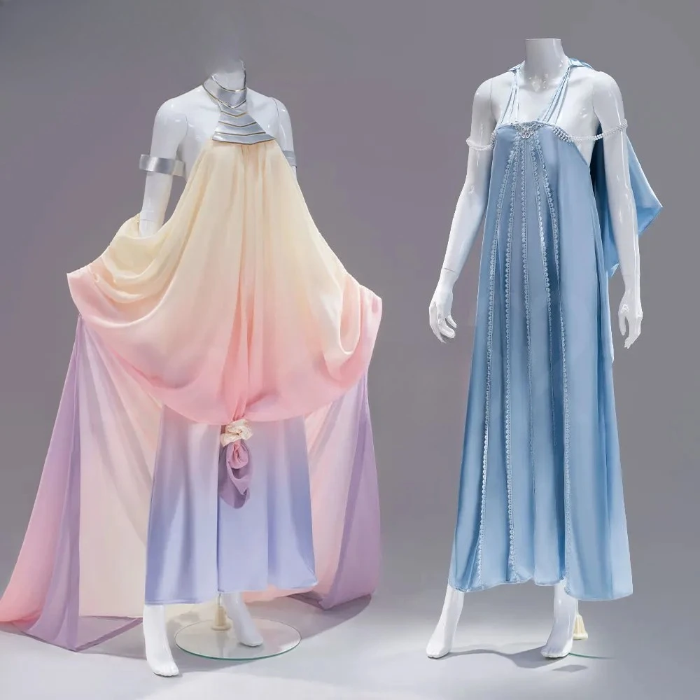 TV Fantasia Padme Amidala Cosplay Kostüm Damenkleid Die Rache der Sith Nachthemd Outfits Halloween Karneval Anzug Image
