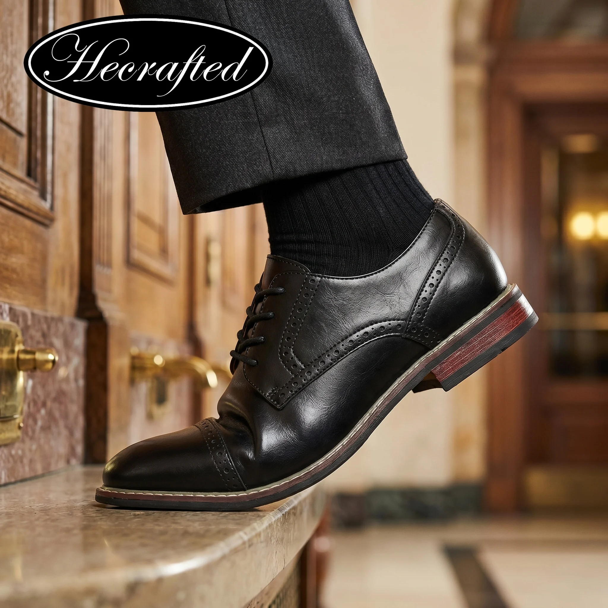 Elegante Herrenschuhe für Geschäftsmänner, Komfortable und Stilvolle Formelle Schuhe