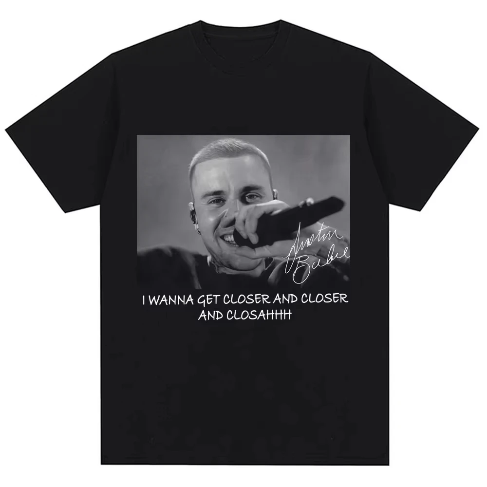 Justin Bieber Live Tour 2026 Daisies T-Shirts für Männer und Frauen, modisches Hip-Hop-T-Shirt, beliebtes T-Shirt, lockeres, lässiges Baumwoll-T-Shirt, Streetwear