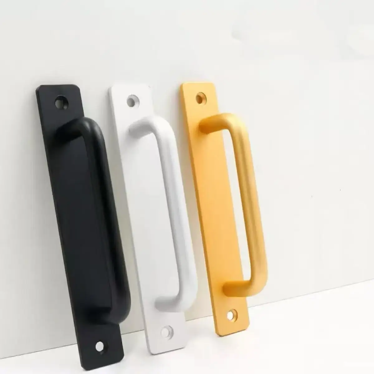 Türgriff aus Aluminiumlegierung, Zieh- und Schiebe-Türgriff für Tor, Toilettentür, stanzfreie Griffe, Möbelbeschläge
