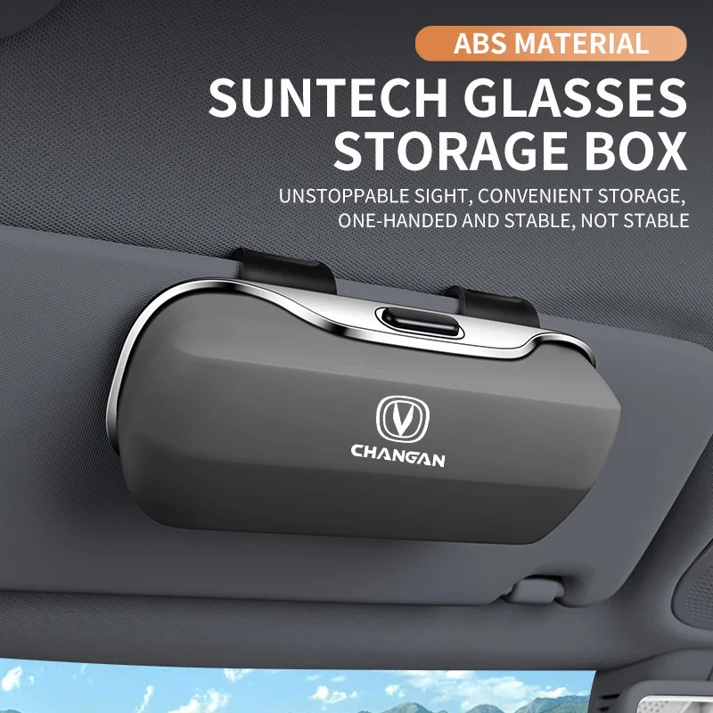 Für Changan Eado Plus Lamore Cs55 Plus Cs35 Plus X7 Plus Cs95 Cs75 Hunter F70 Zubehör Auto Visier Sonnenbrille Auto Gläser fall Image
