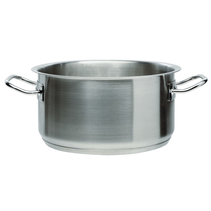 ILSA Mittlere Kasserolle für Induktion mit 2 Griffen aus Edelstahl 18/10 L 17 Ø cm 35 Image