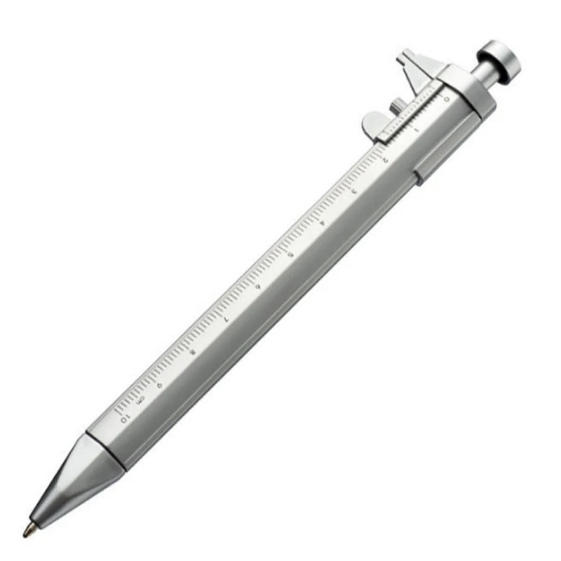 Multifunktions-Messschieber, Kugelschreiber, 0,5 mm, Kugelschreiber, Gel-Tintenstift, Messschieber, Rollerball, Kreativität, Schreibwaren Image