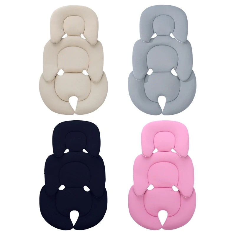 Atmungsaktive Babyeinlage, universelle Sitzkissen für Kinderwagen, funktionelle Polsterungen, universelle Kinderwagenabdeckung Image