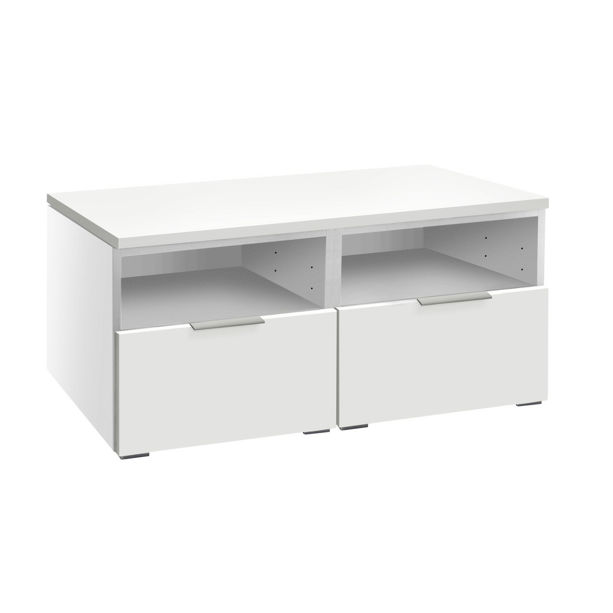 Hasena »Owita« Kommode Korpus MDF: 10-Weiss / Front, Top: 80-Kernbuche natur, geölt Image