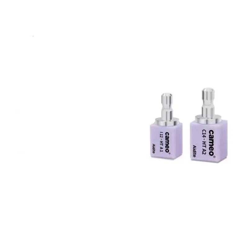 5 pièces/boîte Aidite Cameo C14 Matériaux dentaires en disilicate de lithium CAD/CAM, blocs de céramique vitrocéramique translucides, matériaux de laboratoire dentaire