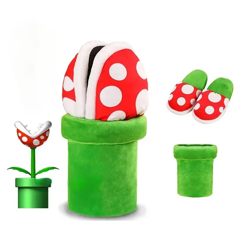Lustige Chomper Pflanzen Plüsch Hausschuhe Kawaii Cartoon Warm Halten Anime Männer frauen Hausschuhe Hause Schuh Cosplay Kostüm Zubehör