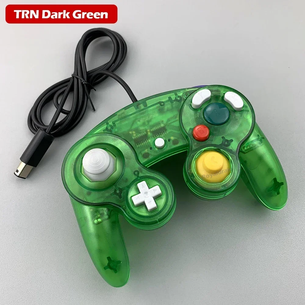 Für GameCube NGC Joypads Kabelgebundenes Fernbedienungs-Gaming-System Transparenter NGC-Controller Klassischer Kabelgebundener Gamepad Retro-Gaming-Joystick Image
