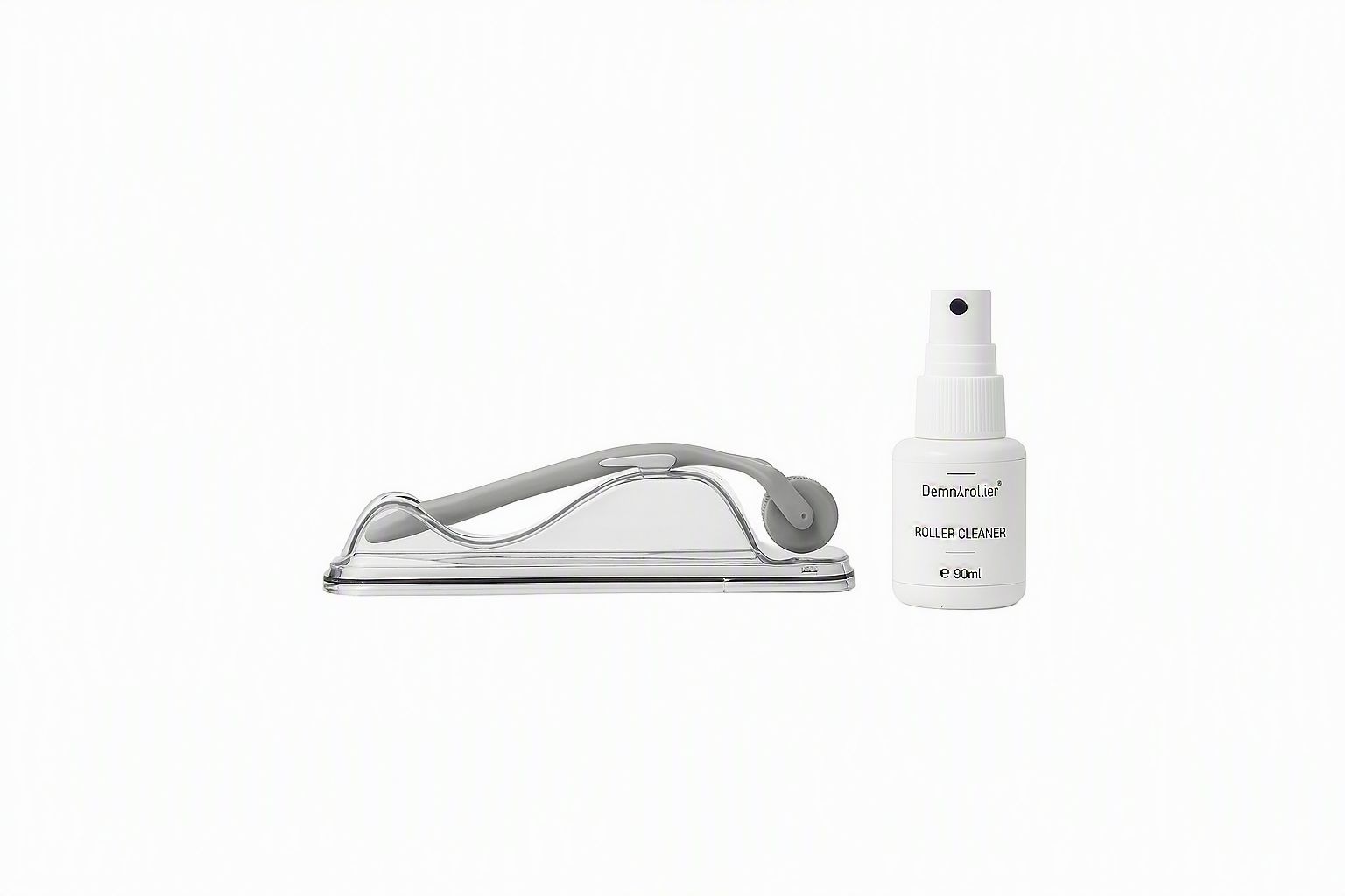 Dermaroller® (0,2 mm) HomeCare HC902 e spray detergente per rulli 1 pz