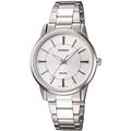 Casio Women's LTP1303D-7AV Silver Stainless-Steel Quartz Watch with Silver Dial