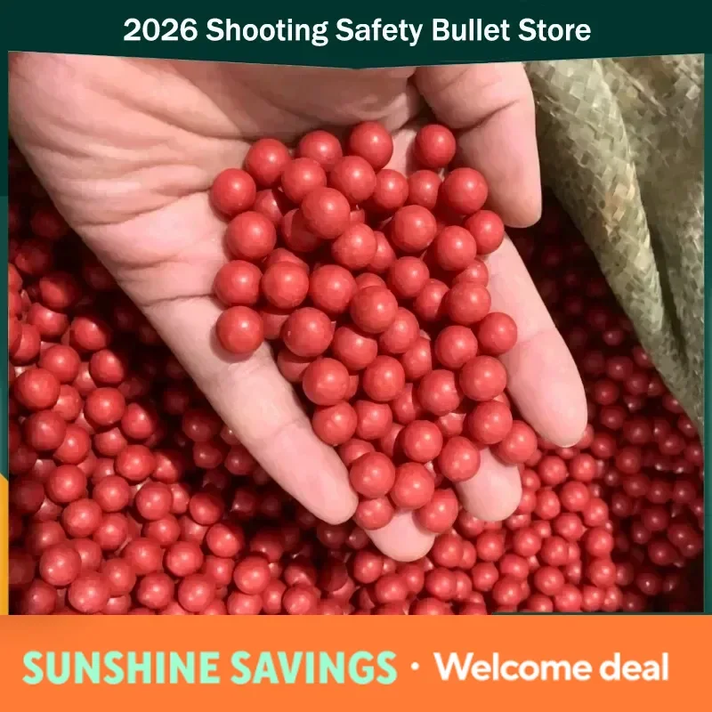 2026 7MM Langlebige, hochelastische, weiche Gummibälle, 500 Stück/Beutel, sichere Outdoor-Aktivitätsbälle für Kinder, Neu