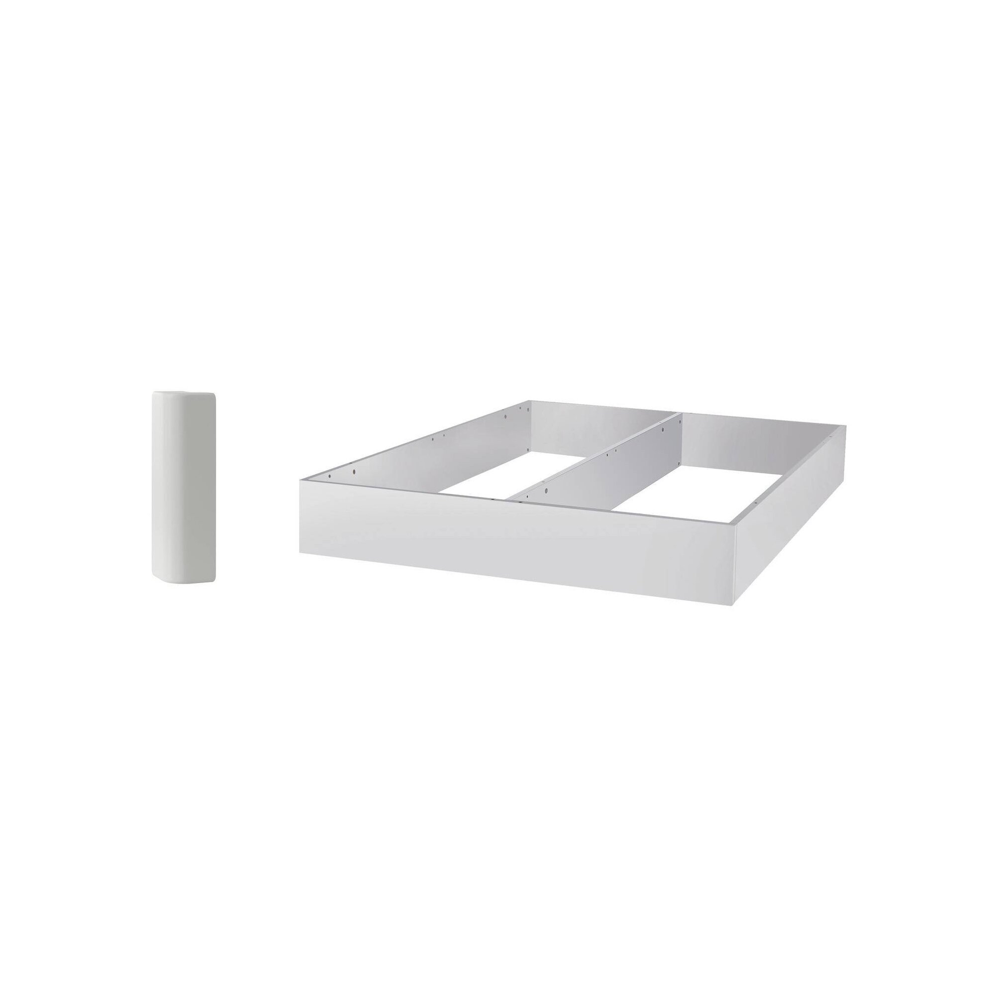 Hasena »Practico-Rono Box 25« Fuss-Set Bettrahmen 200x140 cm / 200 cm / Weiss / 10-Weiss deckend, lackiert / 200 cm Image