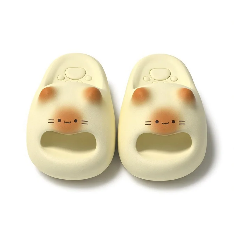 2026 Neue Katzenpfoten-Sommerpantoffeln für Damen, geruchsabweisende Hausschuhe, leichte EVA-Mules, Katzenkrallen-Slipper, modische Flip-Flops Image