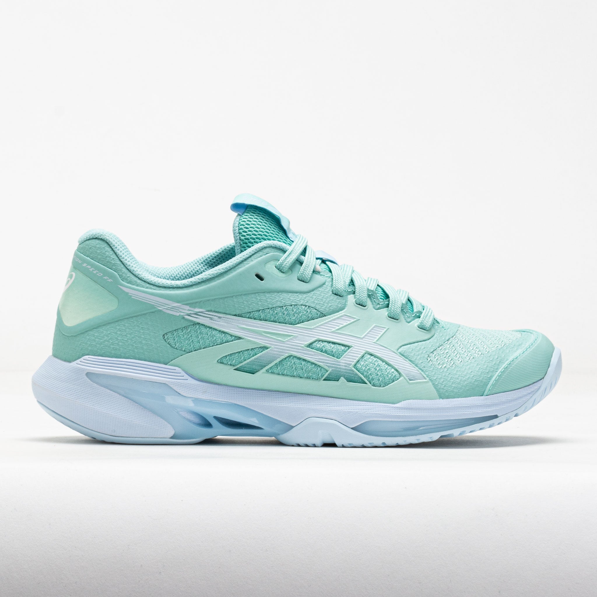 ASICS Solution Speed FF 4 Women's Tennis Shoes Oasis Green/Light Blue