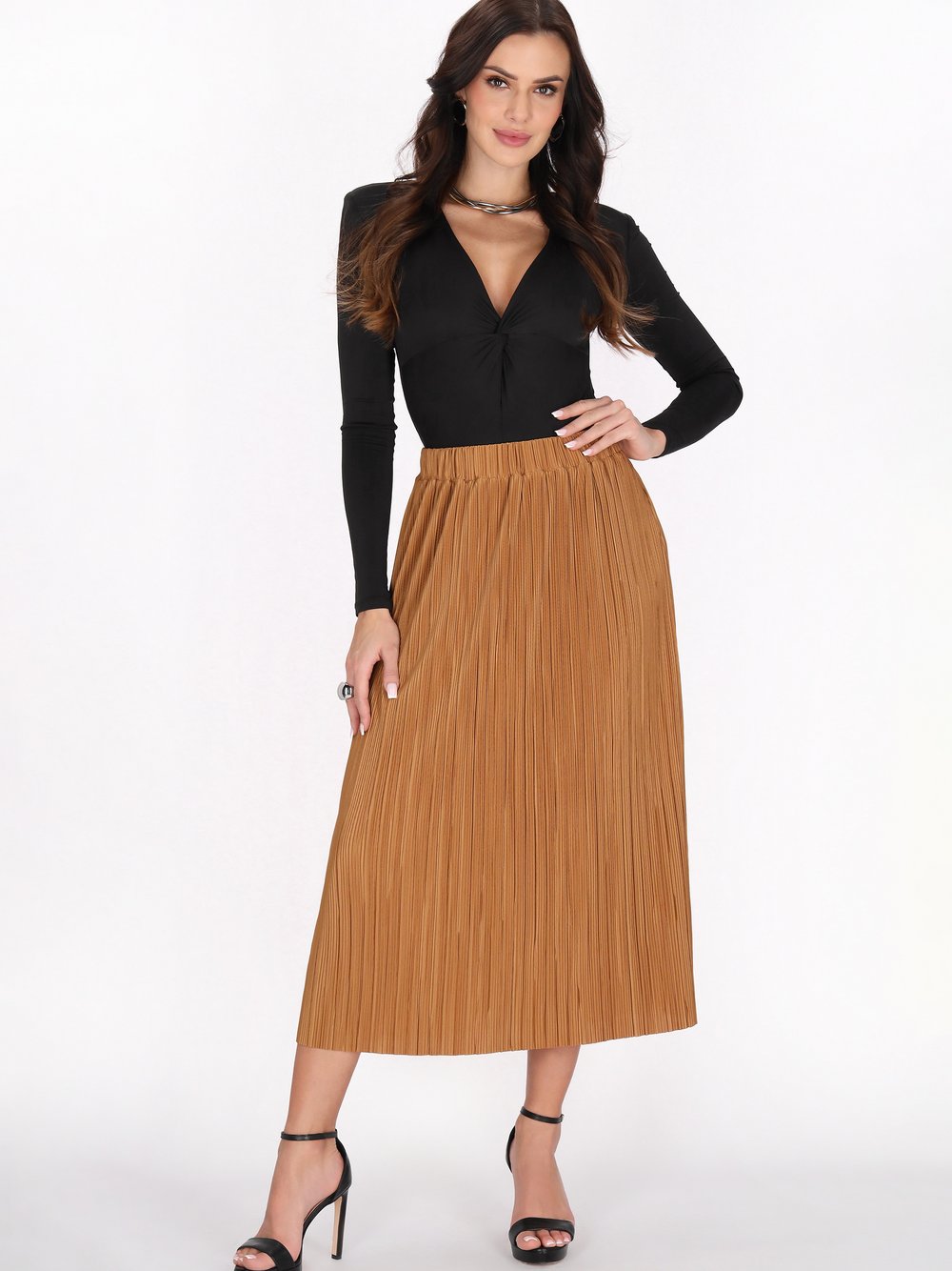 Faina Rock Damen camel, XS