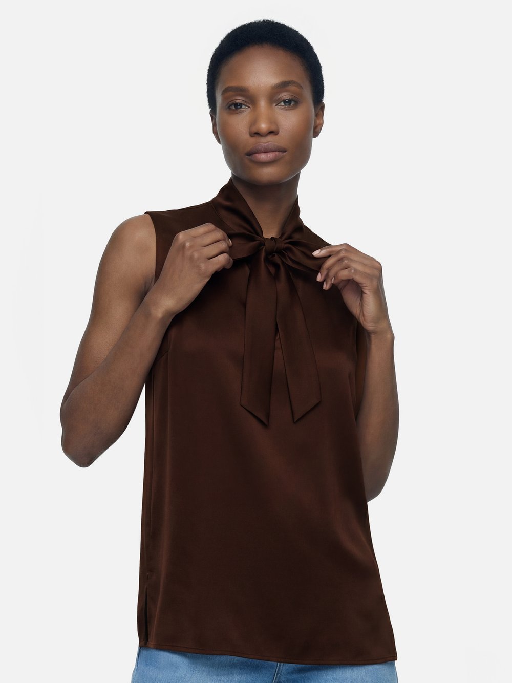 V by Vera Mont Satintop Damen schoko, 38 Image