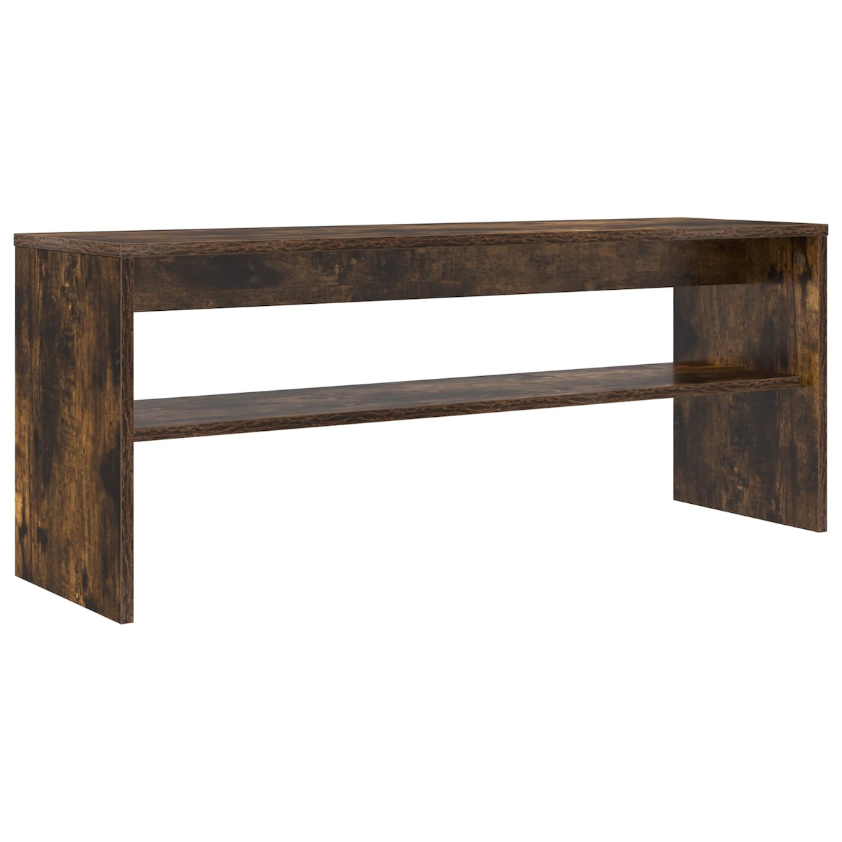 vidaXL TV-Schränk Geräucherte Eiche 100 x 30 x 40 cm Holzwerkstoff Image