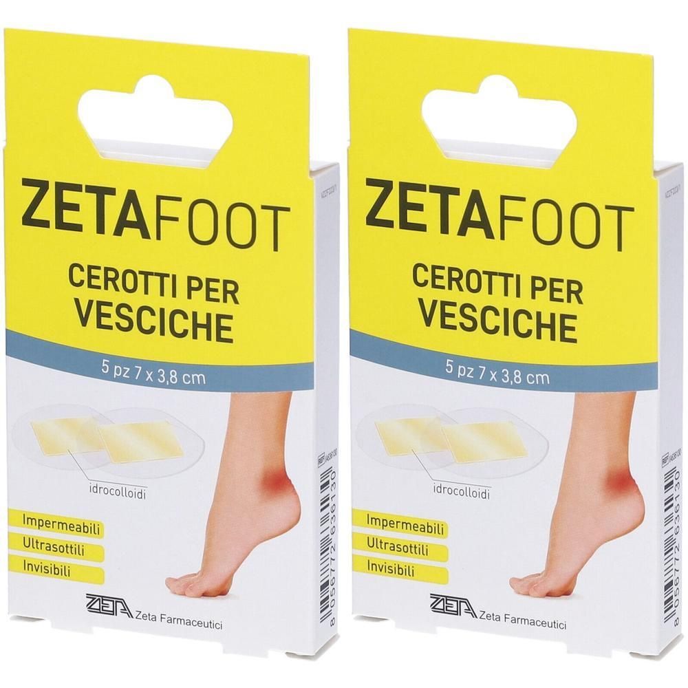 ZetaFoot Cerotti per Vesciche 2x5 St