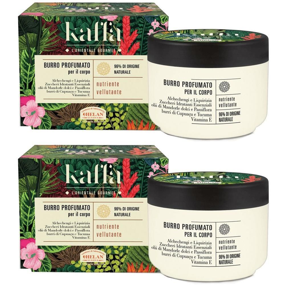 Helan KAFFA Burro Profumato Nutriente Vellutante per il corpo 2x200 ml