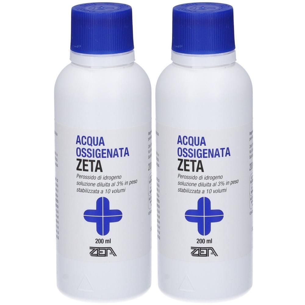 Zeta Farmaceutici Acqua Ossigenata 2x200 ml