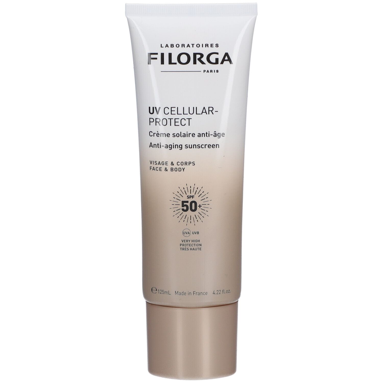 Filorga Uv Cellular Protect Face & Body 125 Ml ml Crema