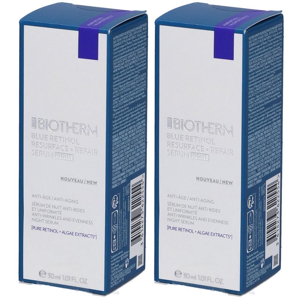 Biotherm Blue Retinol Notte Al Retinolo Siero 2x30 ml