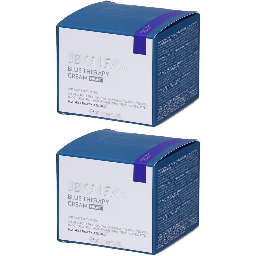 Biotherm Blue Therapy Crema Notte 2x50 ml