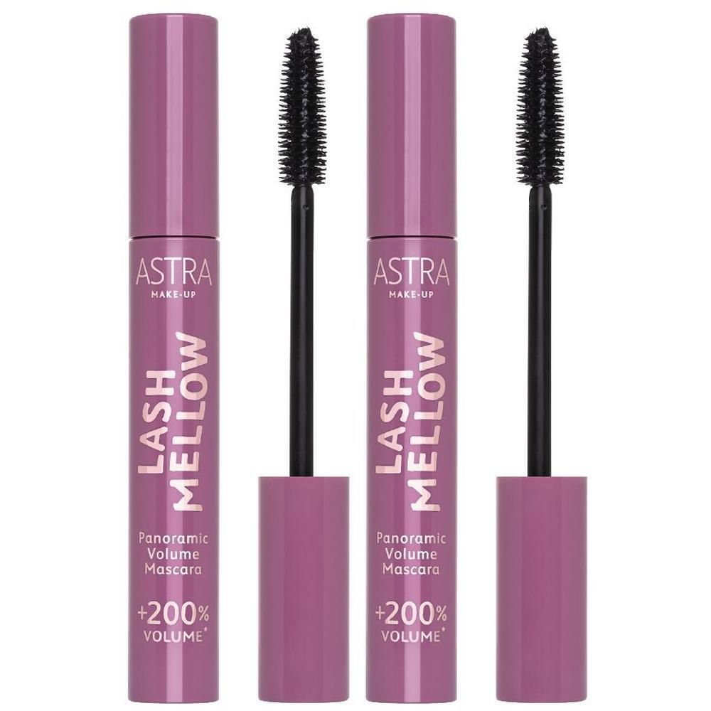 ASTRA Make-Up Mascara Volume Panoramico Lash Mellow 2x1 St