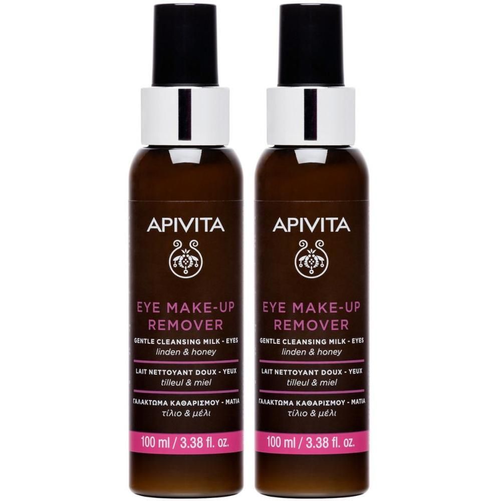 Apivita Latte Detergente Occhi Delicato, Deterge e Rimuove Il Trucco W