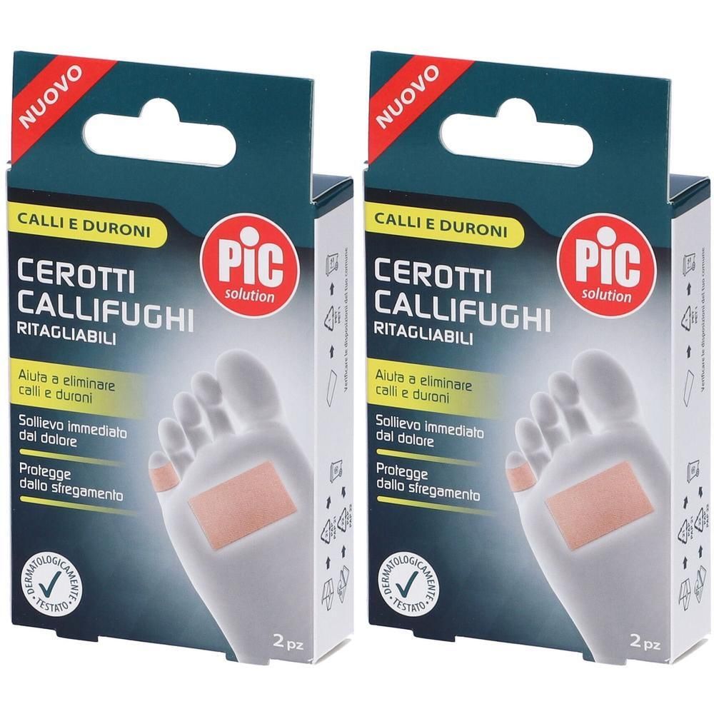 PIC Cerotti Callifughi Ritagliabili 6 x 4 cm 2x2 St
