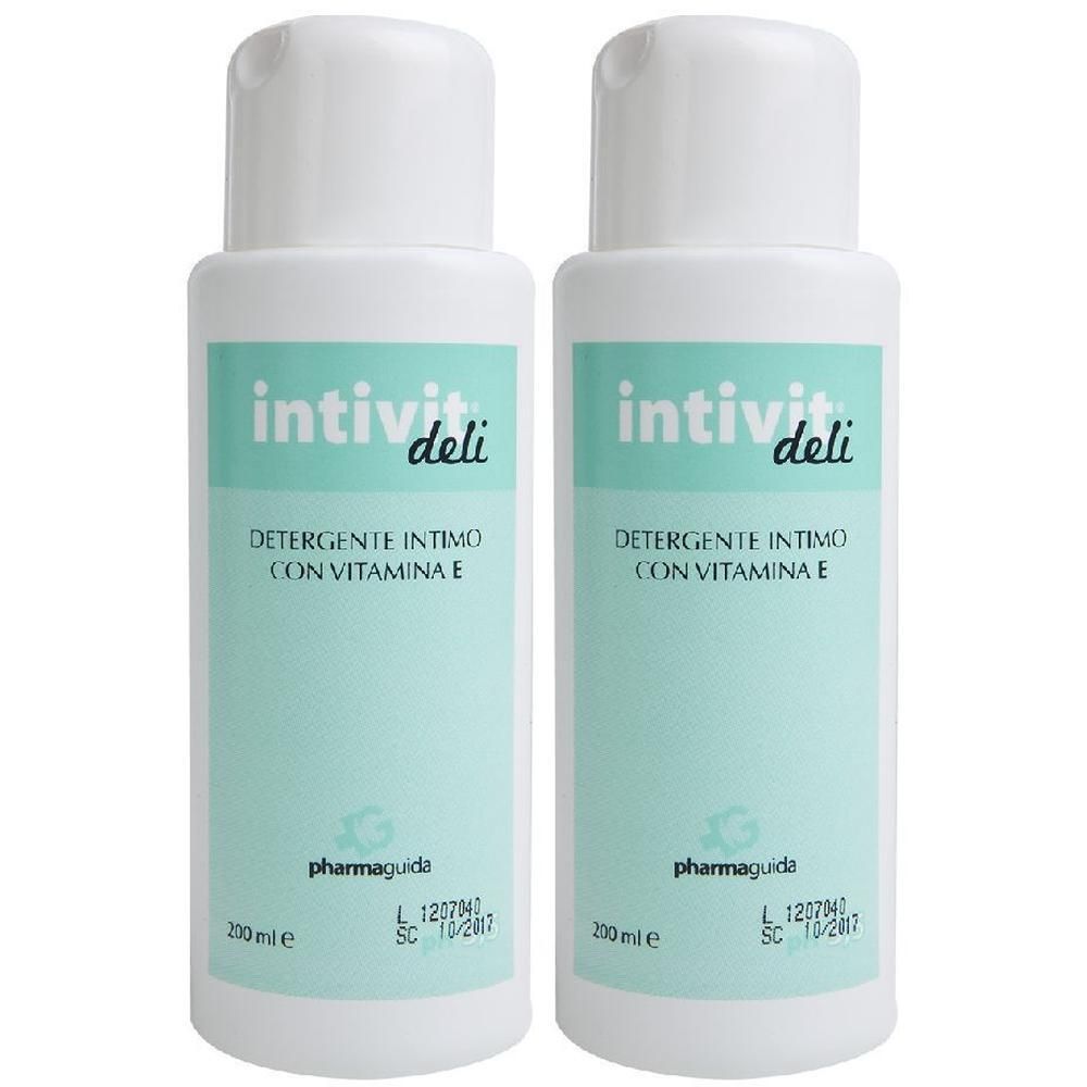 Intivit Deli Detergente Intimo Ph 5,5 200 Ml 2x200 ml Soluzione