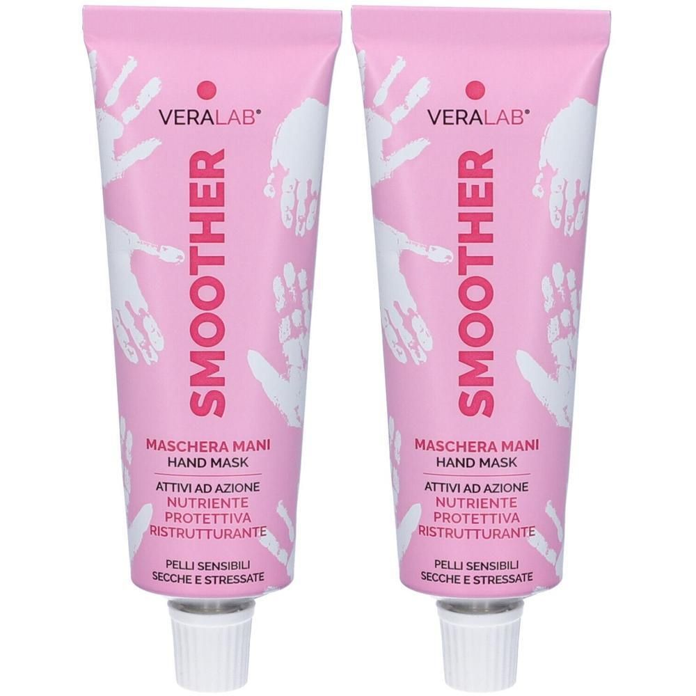 Veralab Smoother Maschera Mani 2x50 ml