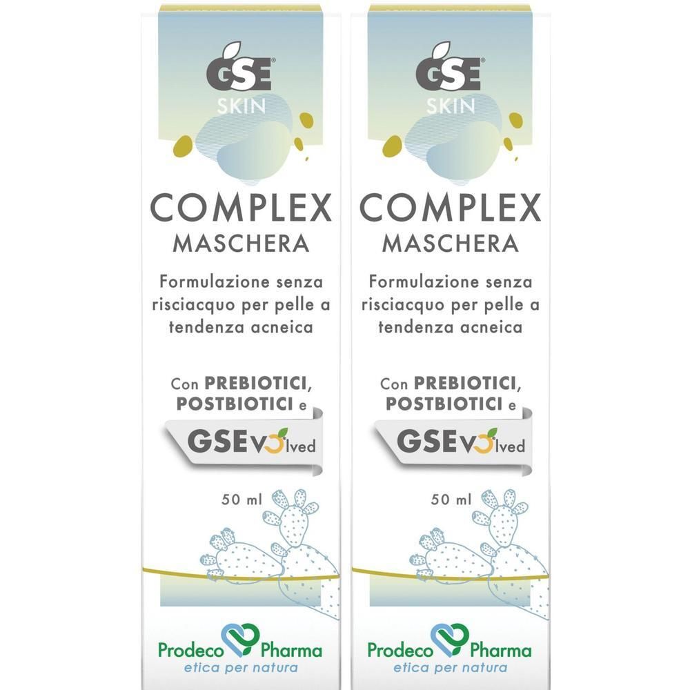 Gse Skin Complex Maschera Pelle A Tendenza Acneica 50 Ml 2x50 ml Emuls