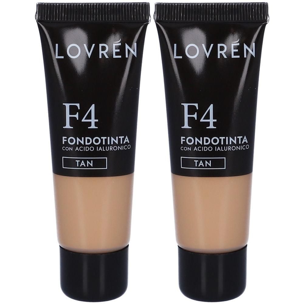 Lovren Fondotinta Colore F4 Tan 2x25 ml