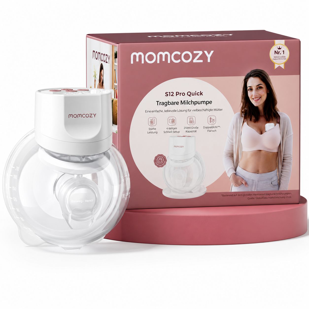 Tiralatte elettrico Momcozy Pro Quick 1 St