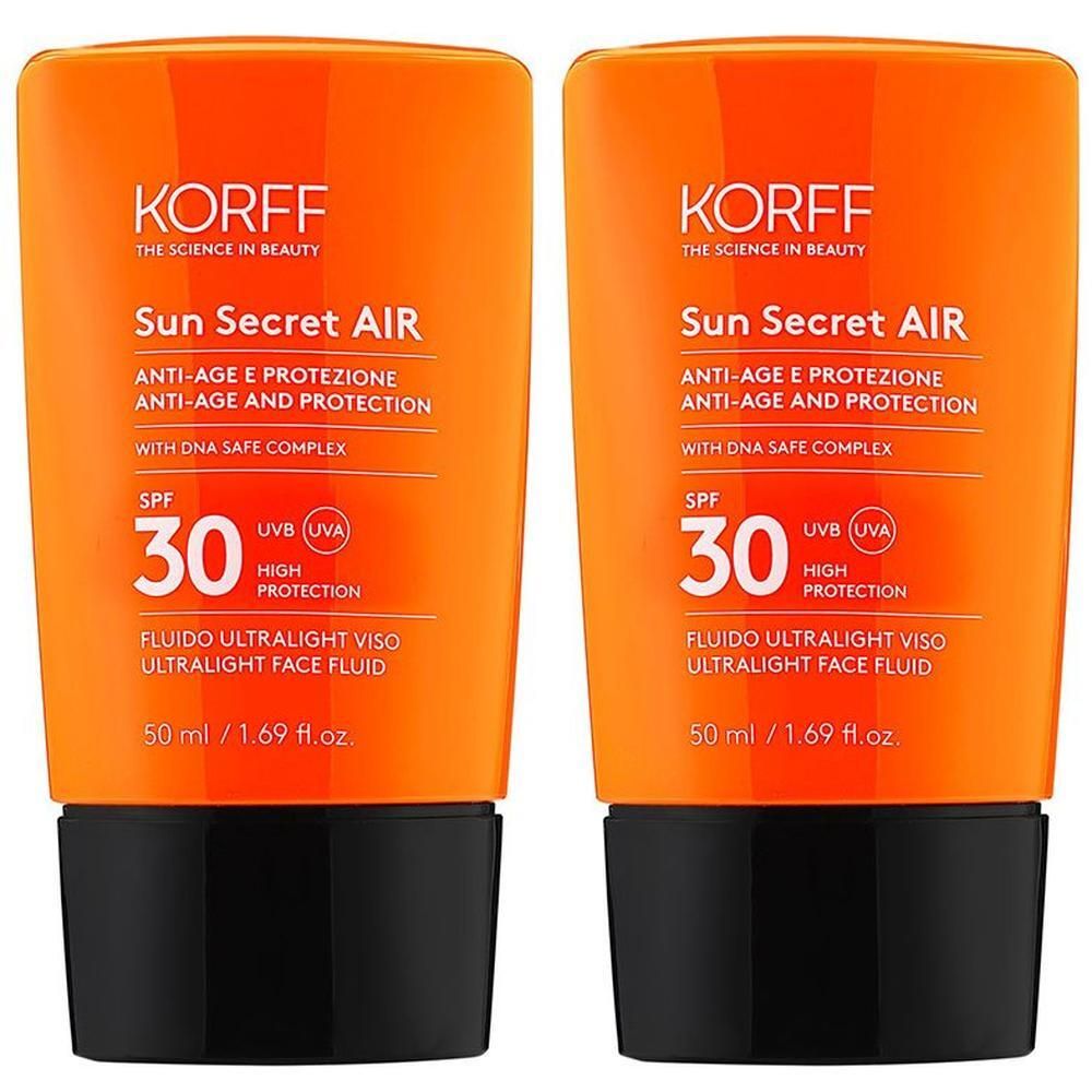KORFF Sun Secret Air Spf 30 2x50 ml