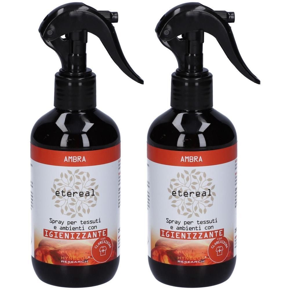 Etereal Ambra Profumatore Spray Tessuti Ambienti 2x250 ml
