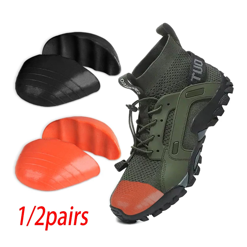 Zehenstopfen, weicher Schwamm, halbe Einlegesohlen, wiederverwendbare Zehenfüller-Einsätze für Schuhe, verstellbare, zu große Fußstützen-Pads, Unisex-Schuheinlagen Image