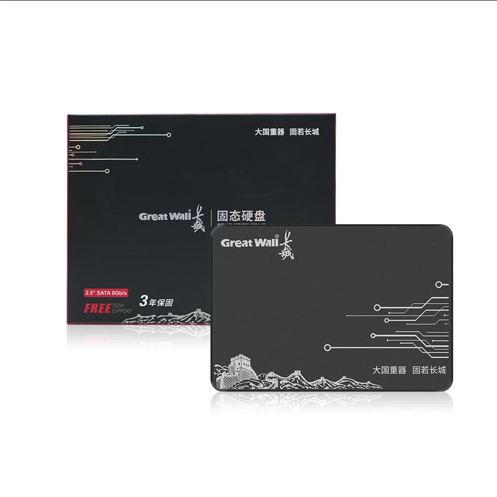 SSD-Laufwerk Intern 2,5 Zoll Festplatte 120GB 240GB 1TB 512GB 128GB 256GB HD SATA 4TB SSD Interne Festplatte für Laptop PC Great Wall Image