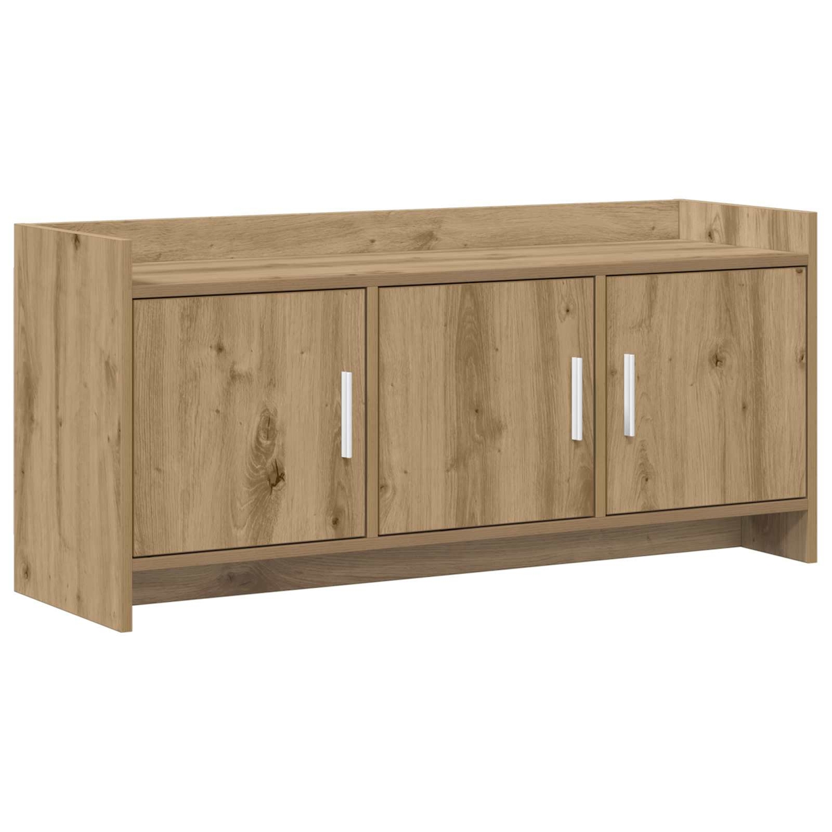 vidaXL TV-Schränk 102 x 33 x 47 cm Artisan-Eiche Holzwerkstoff Image