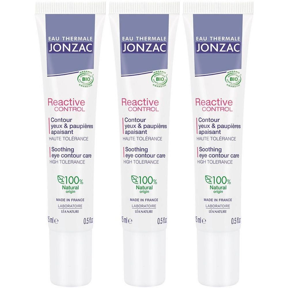 Eau Thermale Jonzac Réactive Control Crema Contorno Occhi Lenitiva 3x1