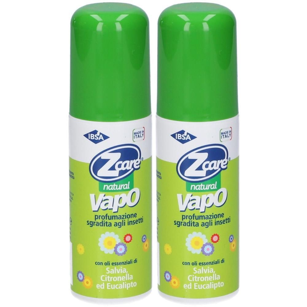 Z Care Natural Vapo Adulti Antizanzare 2x100 ml Spray