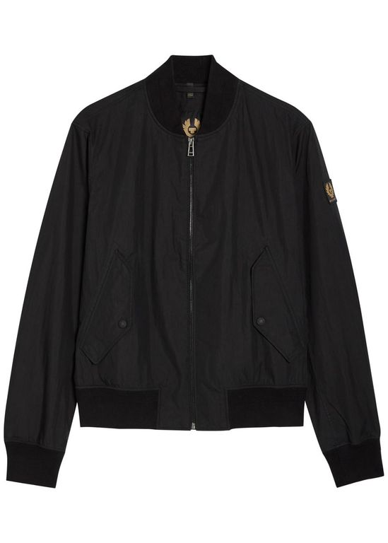 Carrier Cotton-Blend Jacket - Black - Belstaff Jackets