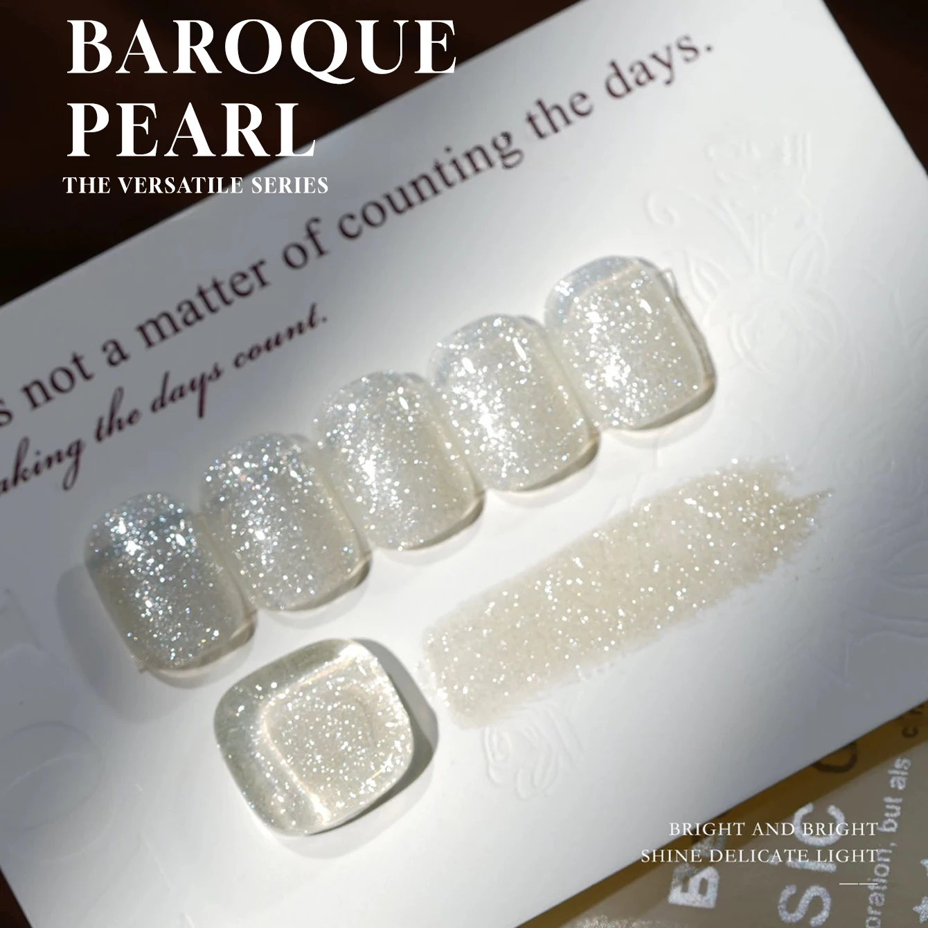 MIANEL 12ML Barock-Perlen-Gel-Nagellack 2026 Neuerscheinung Feine Glitzernde Diamantformel für Professionelle Maniküre Image