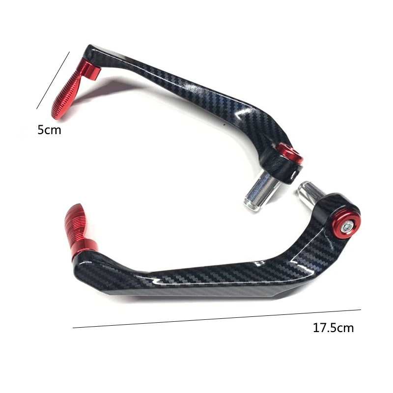 Neues cooles Motorrad modifiziertes Zubehör Bremse von der Straße Straße laufen Horizont Bullhorn Schutz Anti Drop Kuhhorn Schutz Image