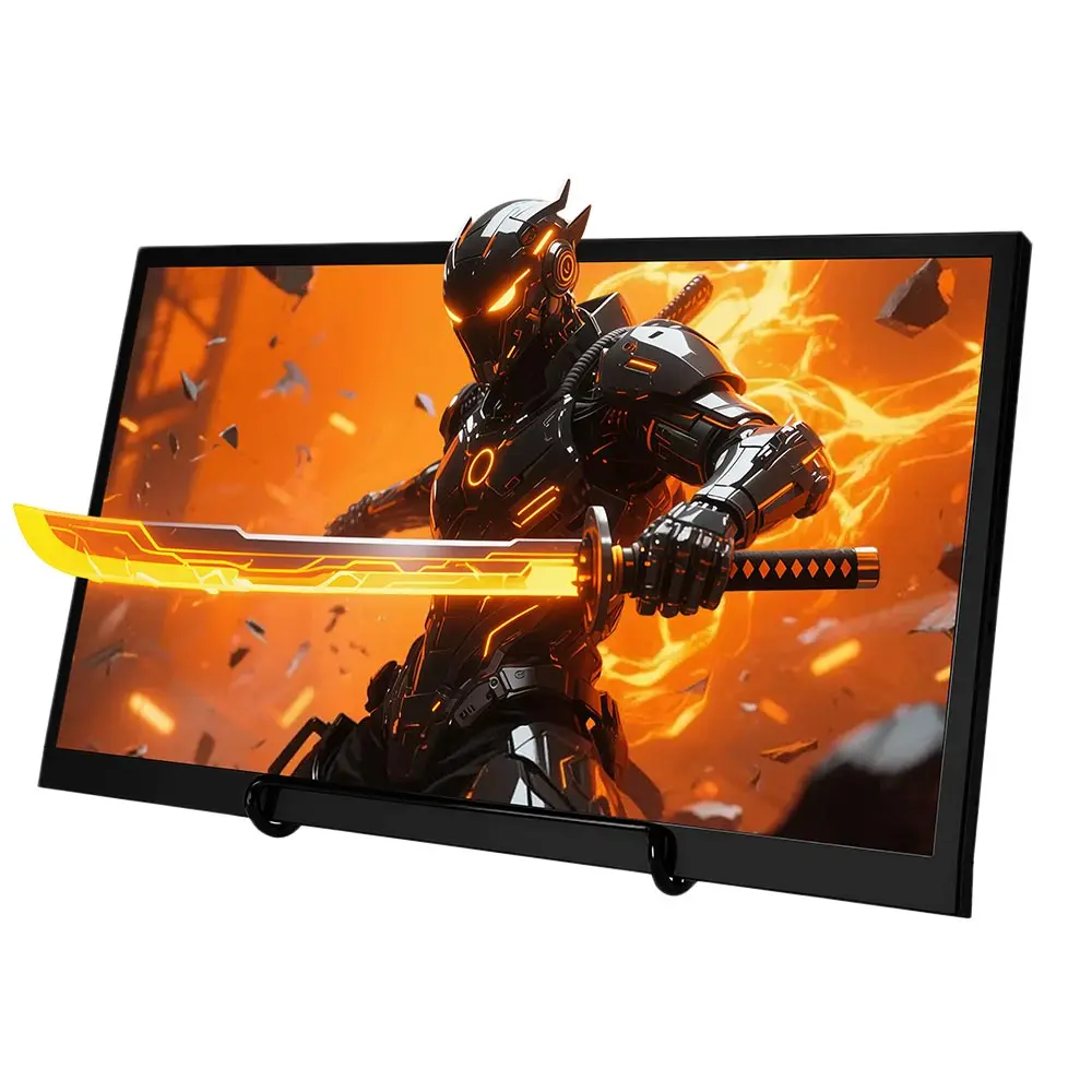 SOYO 10,5 Zoll tragbarer Monitor, 100 % RGB, FHD 1080P, tragbarer Laptop-Monitor mit Ständer, Display mit hoher Farbraumabdeckung, IPS-Bildschirm mit Augenschutz Image