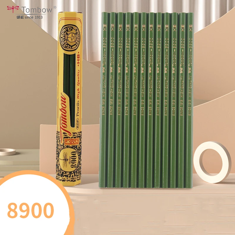 Japan TOMBOW HB Bleistift 10th Anniversary Begrenzte Klassische 8900 Skizze Stift Student Lieferungen Image