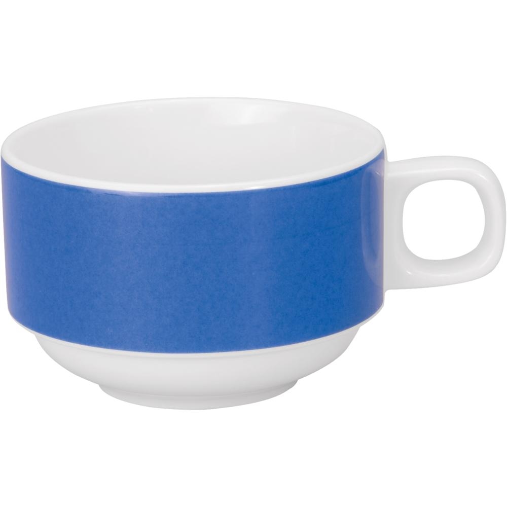 COLOURS Kaffeetasse - 20 cl - (stapelbar) - Blau, 6er Set Image